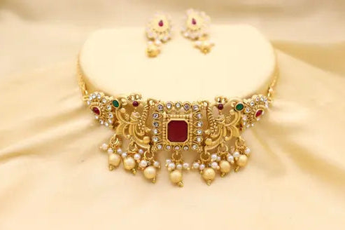 Premium Quality Trending Choker Jewellery Set for Women & Girls | Stylish and Elegant Design