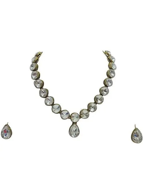 Women's Alloy Gold Plated Jewellery Set