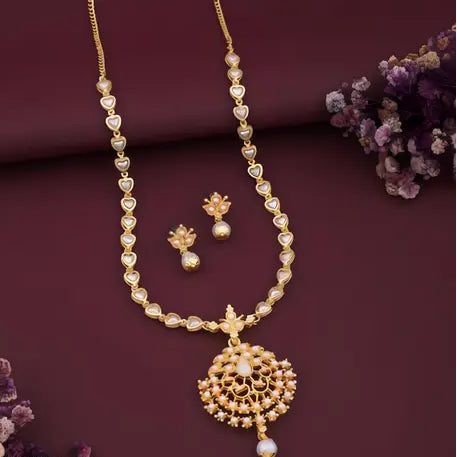 Diva Fancy Diamond Gold-Plated Finish Jewellery Set (pack of 2)