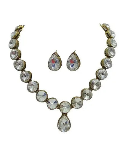 Women's Alloy Gold Plated Jewellery Set