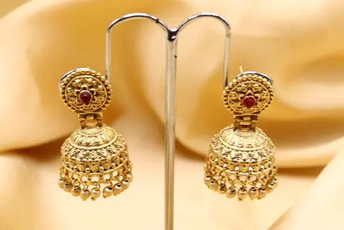 SOUTH INDIAN TRADITIONAL COPPER NECKLACE JEWELLERY SET FOR WOMEN